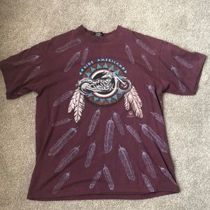 Ride American - Vintage Feather Tee